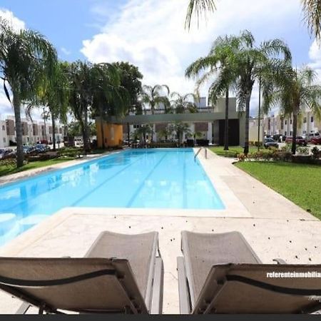 Habitacion Con Bano Privado Y Terraza Propia Playacar Exterior foto